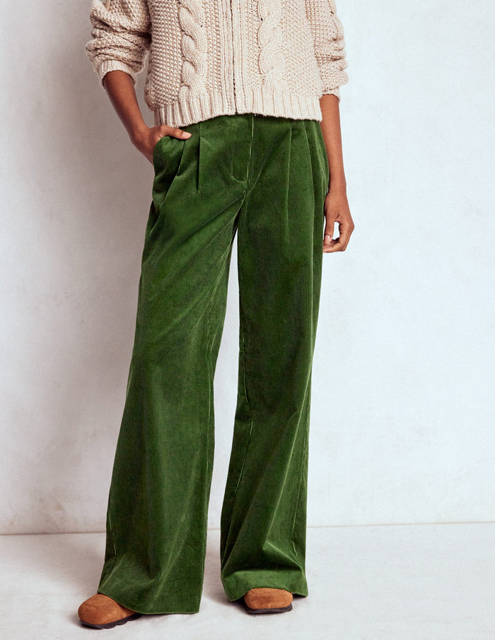 Kensington Cord Pants Green Fir