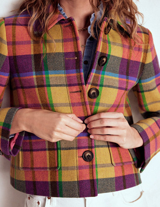 Knightsbridge Wool Jacket Multi Check