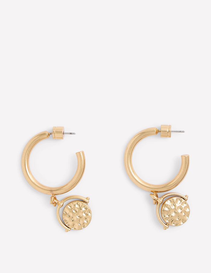 Spinner Disc Hoops Gold Colour
