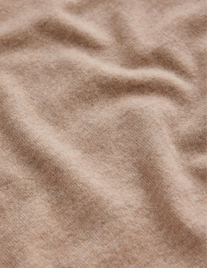Eva Cashmere Vest Chinchilla Melange