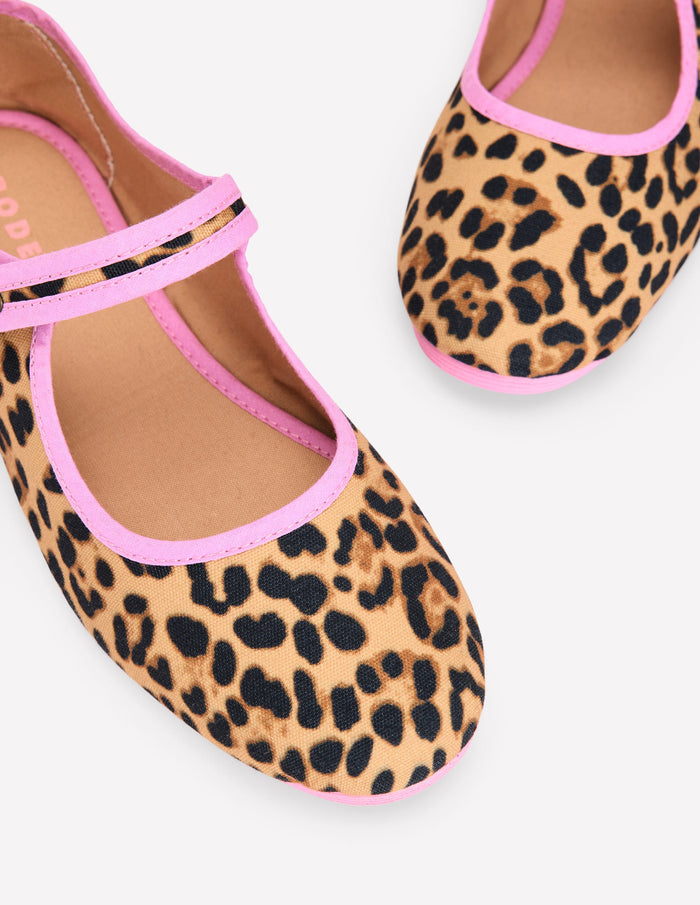Flexi Mary Jane Leopard