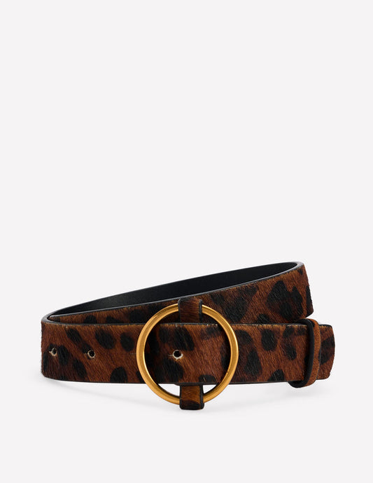 Heritage Classic Belt Leopard Pony