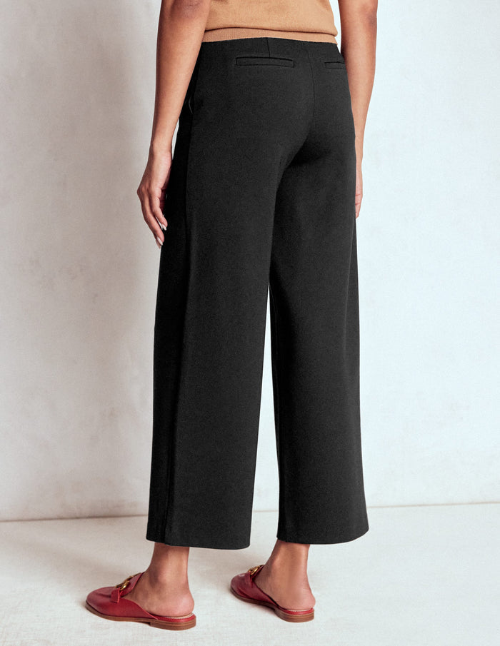 Belgravia Ponte Crop Pants BLACK