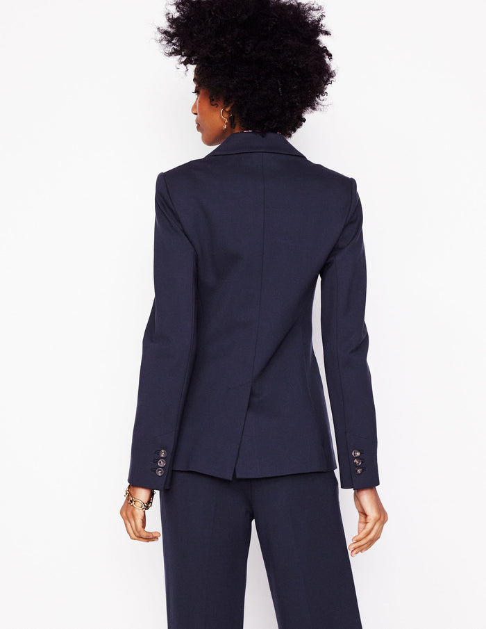 Marylebone Ponte Blazer Navy