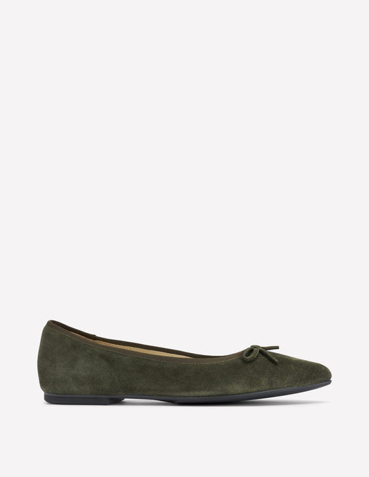 Point Flexi Sole Flat Dark Moss