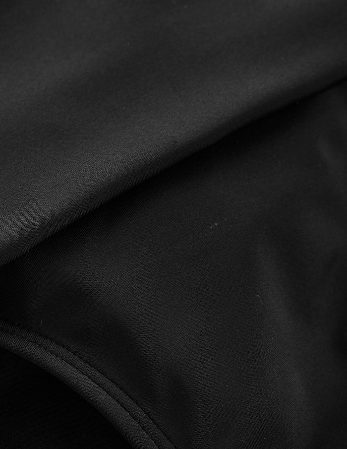 Classic Fold Bikini Bottoms Black