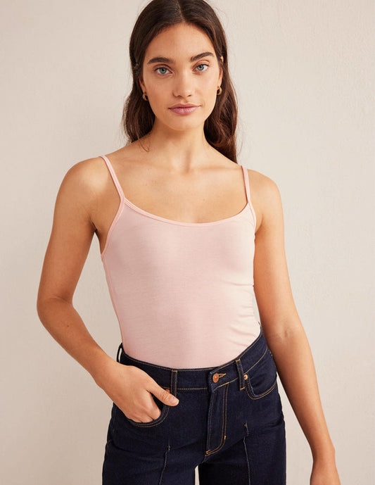 Plain Cami Top Light Beige