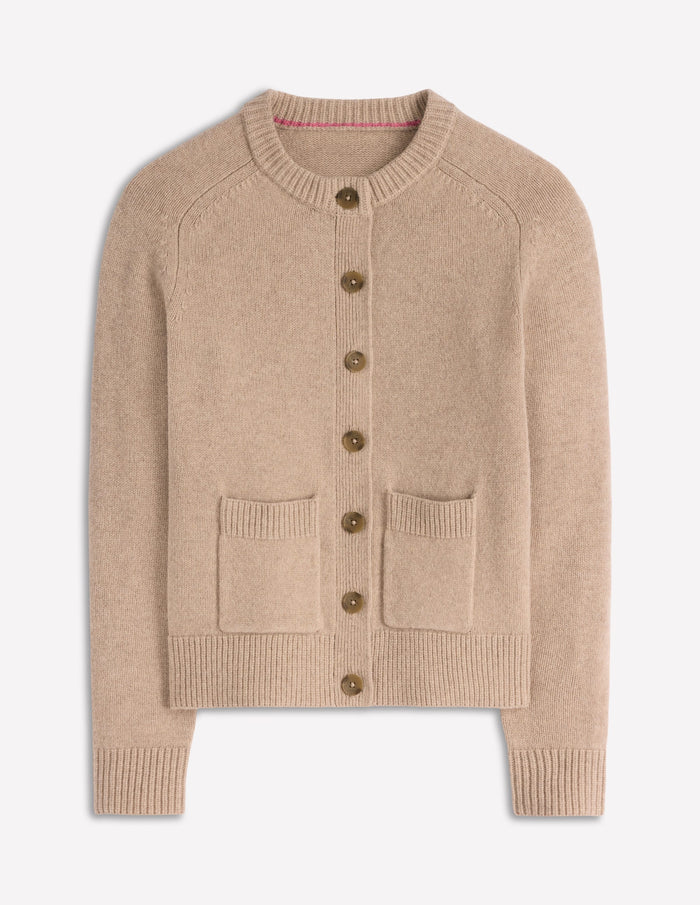 Marion Merino Cardigan Linen