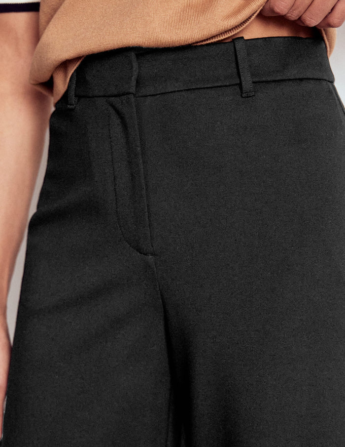 Belgravia Ponte Crop Pants BLACK