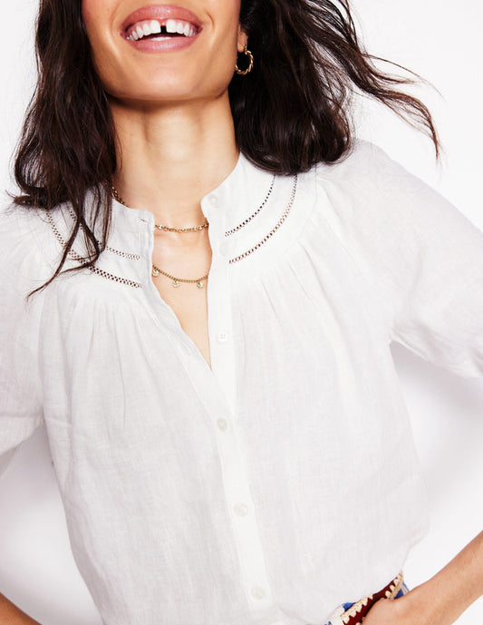 Hammered Disk Layered Necklace Gold Colour