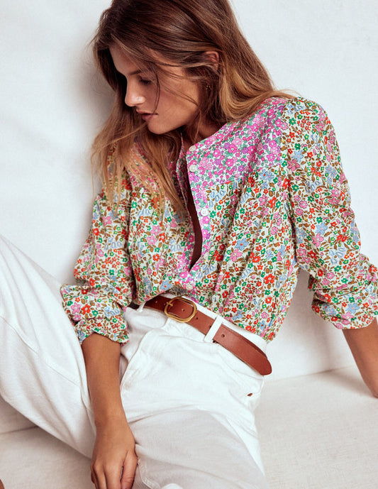Corrine Cotton Top Flowerbed