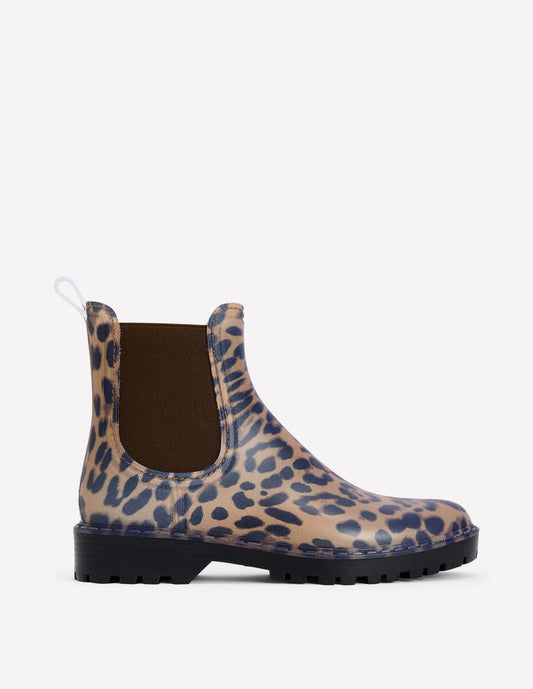 Chelsea Wellie Boot Leopard