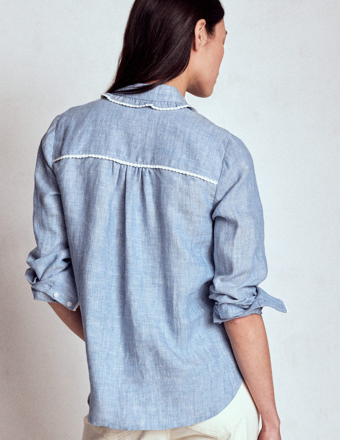 Sienna Western Shirt Chambray