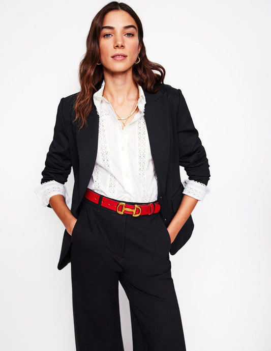 Marylebone Ponte Blazer Black