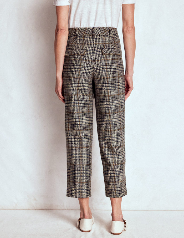 Bloomsbury Wool Pants Blue and Grey Prince of Wales