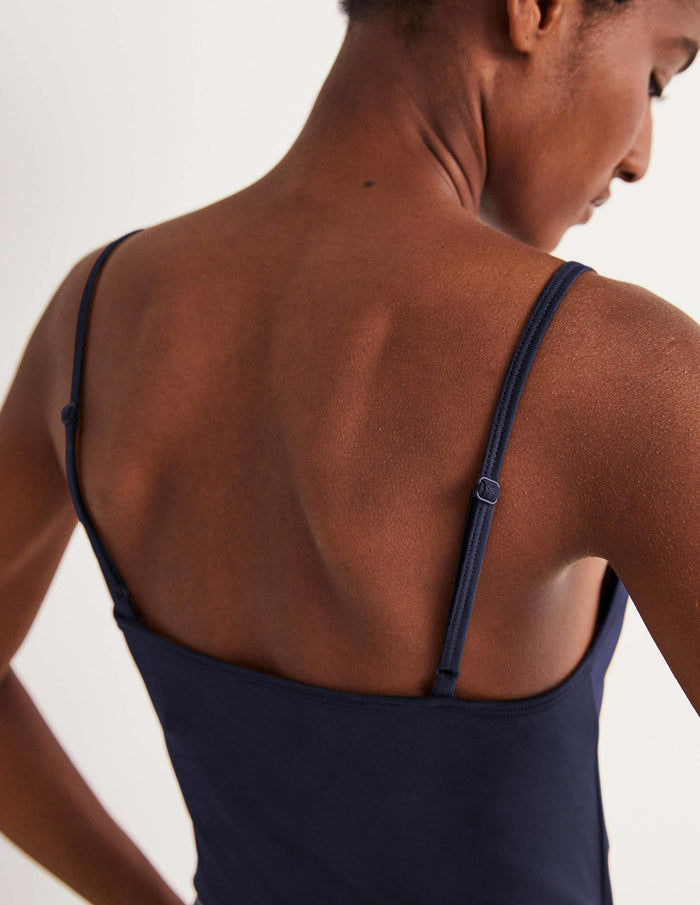 Plain Cami Top Navy