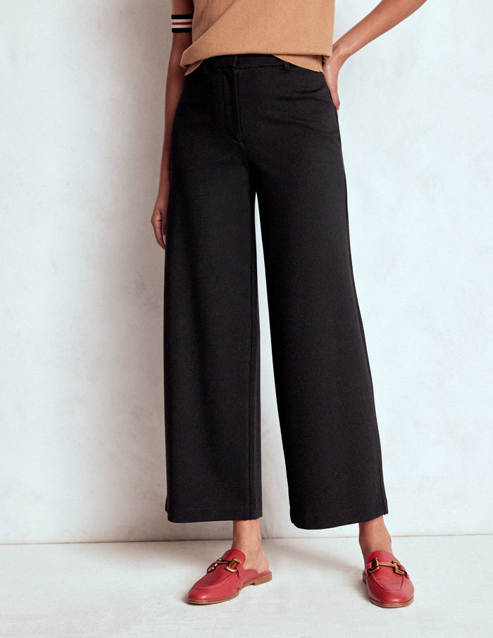 Belgravia Ponte Crop Pants BLACK