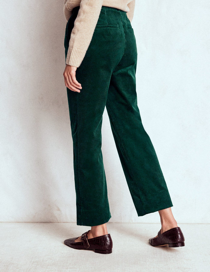 Canonbury Cord Pants Emerald Night