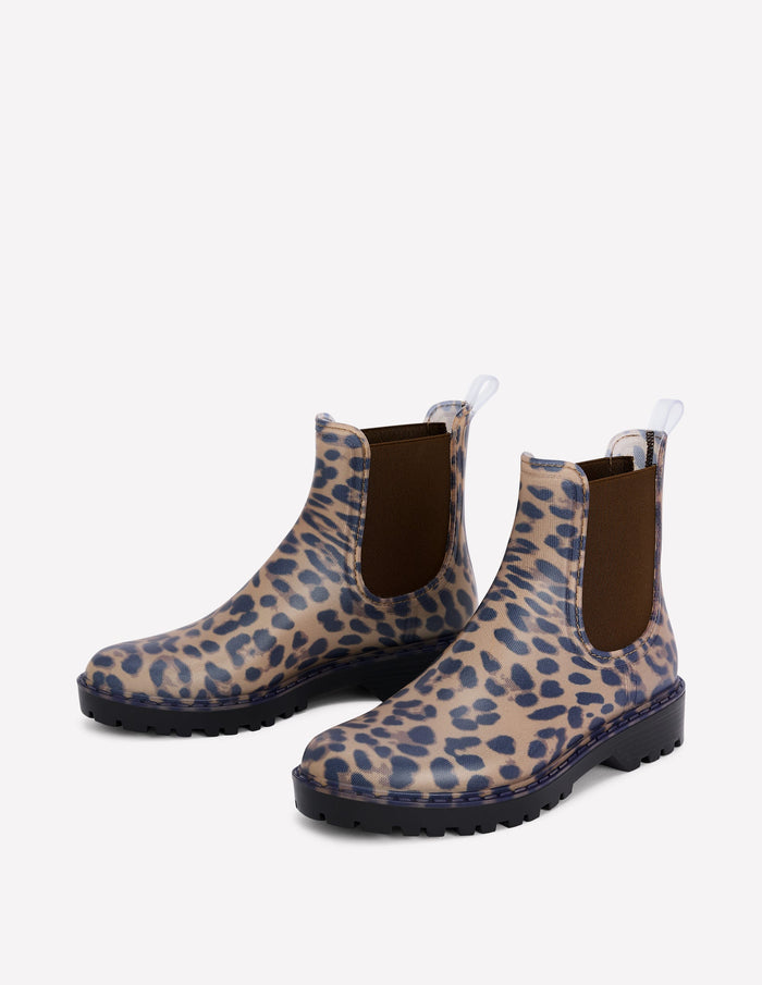 Chelsea Wellie Boot Leopard