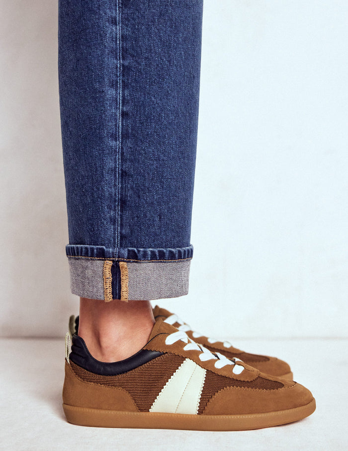 Erin Retro Tennis Trainers Gingersnap
