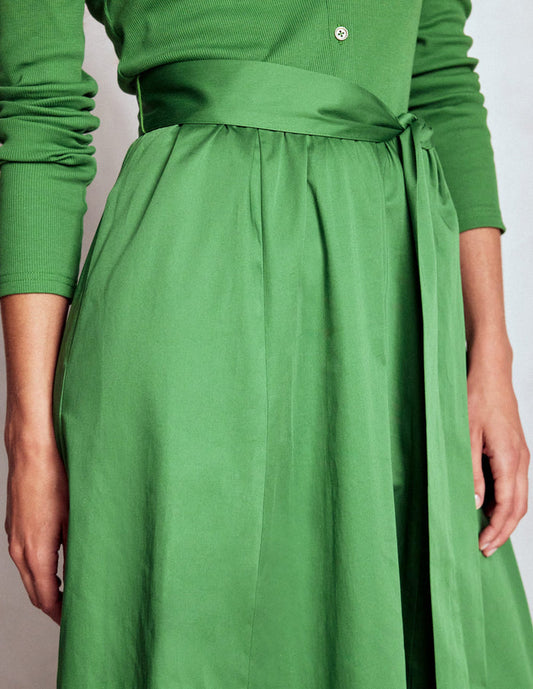 Button Detail Mix Dress Fairway