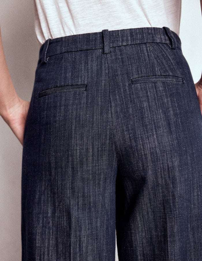 Belgravia Twill Pants Navy Indigo