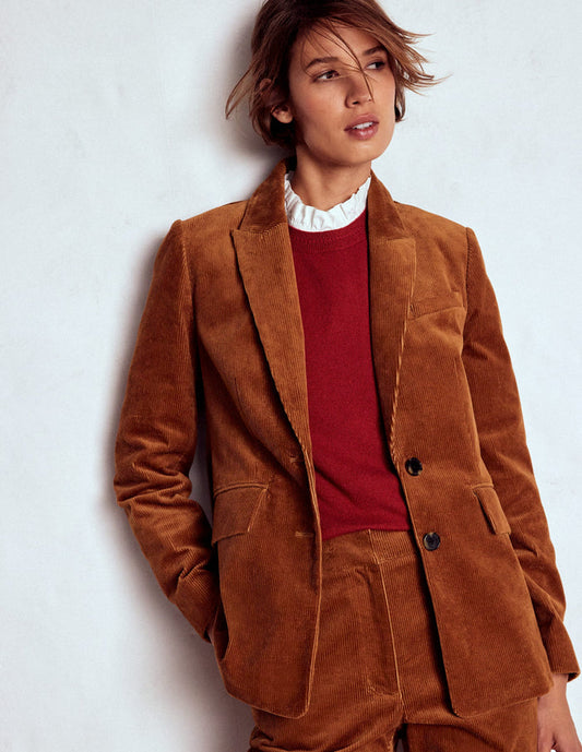 Stamford Cord Blazer Ginger
