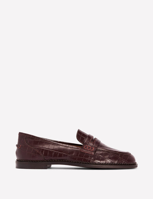 Nya Penny Loafers Oxblood