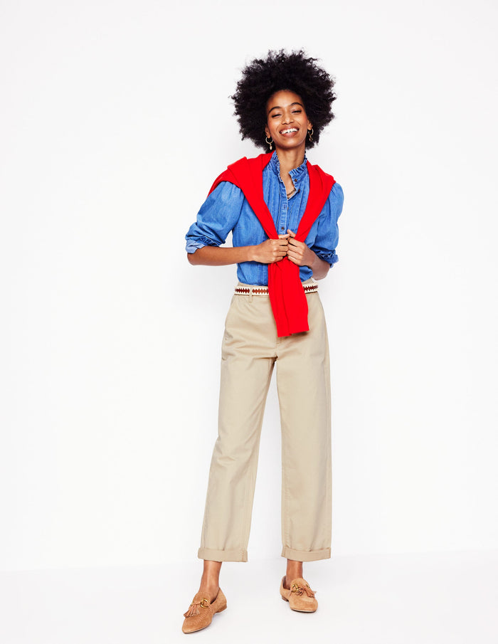 Barnsbury Chino Pants Oatmeal