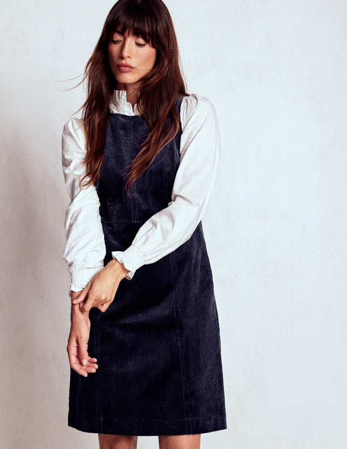 Annie Cord Shift Dress Navy