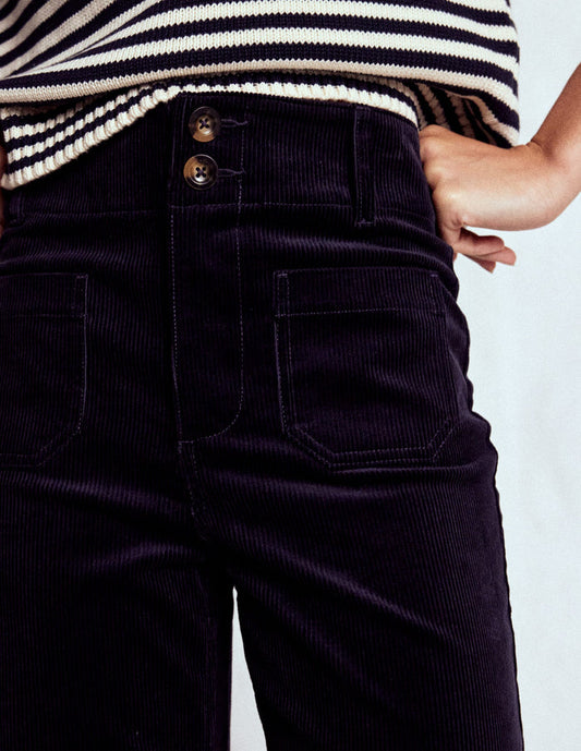 Primrose Cord Pants Navy