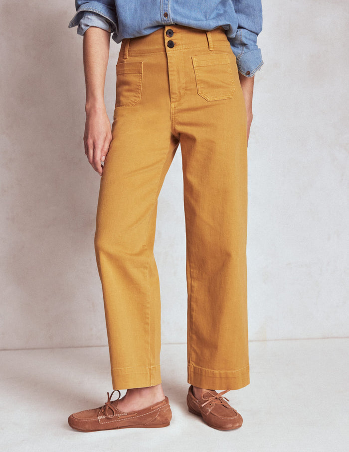 Primrose Patch Pocket Pants Golden Rye