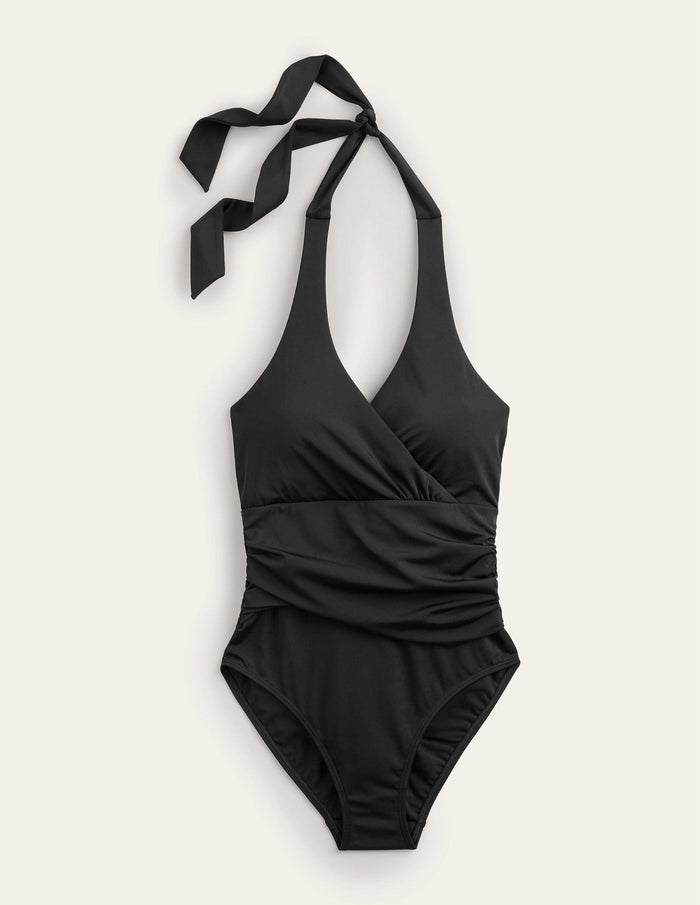 Levanzo Halter Swimsuit Black