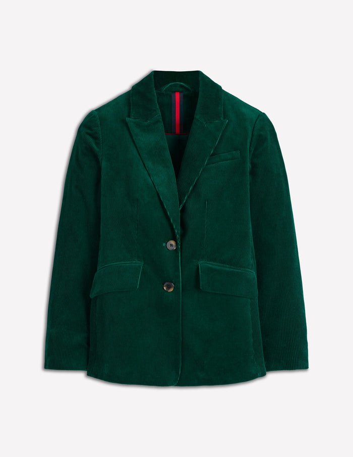 Stamford Cord Blazer Fern