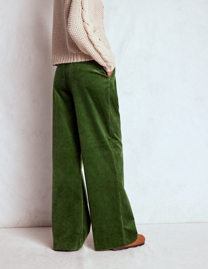 Kensington Cord Pants Green Fir