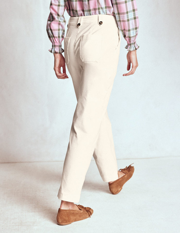 Pimlico Cord Pants Ivory