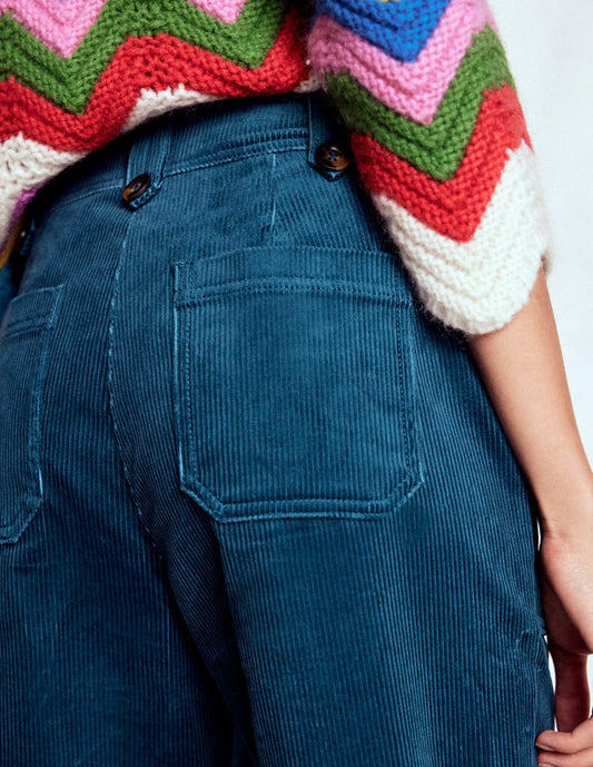Pimlico Cord Pants Indigo Blue