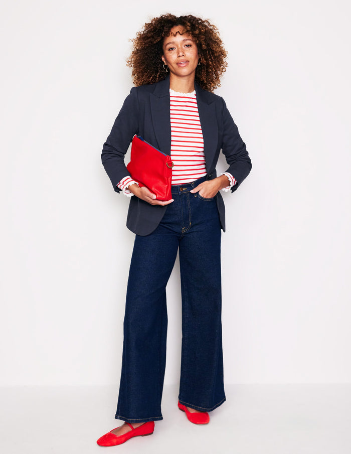 Marylebone Ponte Blazer Navy