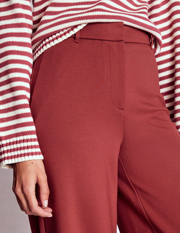 Belgravia Ponte Pants Chestnut