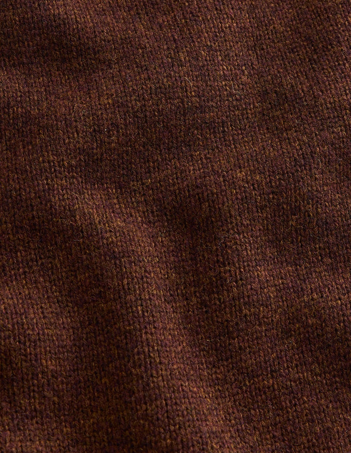 Marion Merino Sweater Raw Umber
