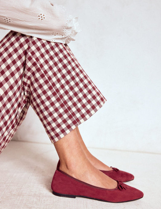 Point Flexi Sole Flat Oxblood