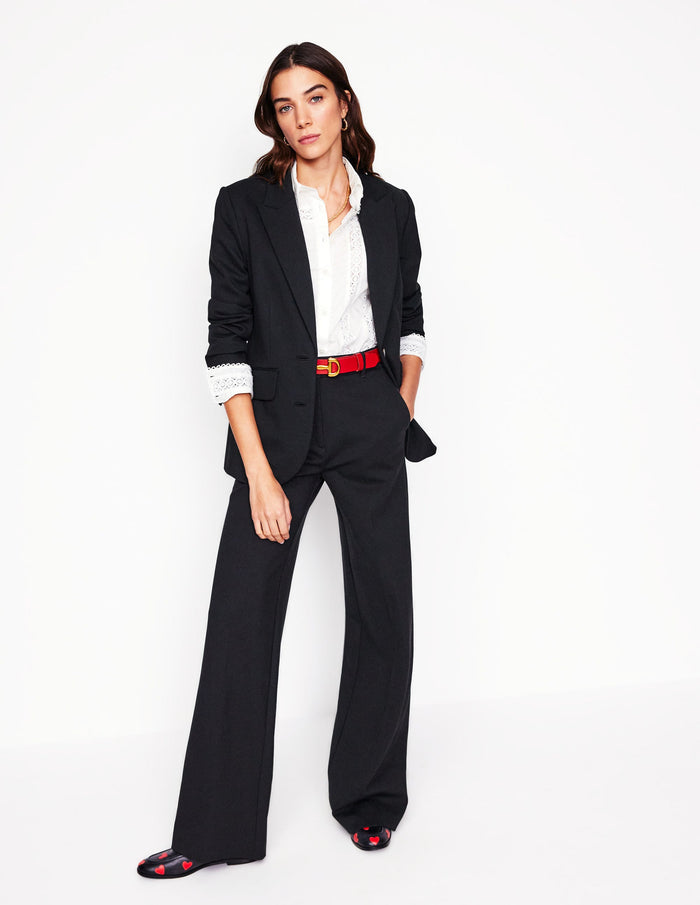 Marylebone Ponte Blazer Black