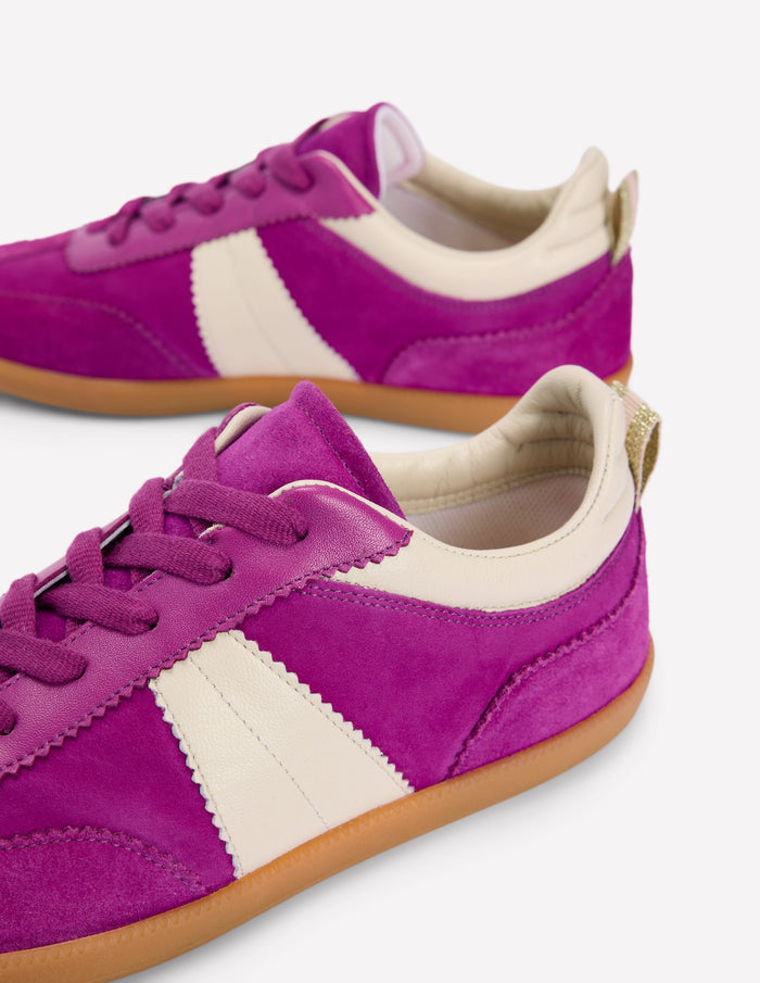 Erin Retro Tennis Trainers Regal Purple