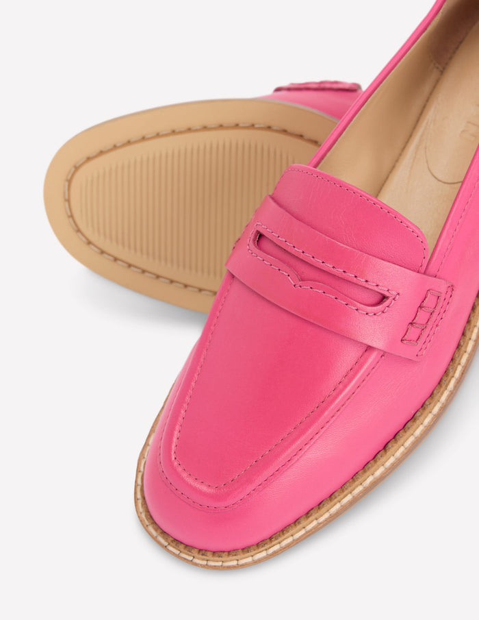 Nya Penny Loafers Pink