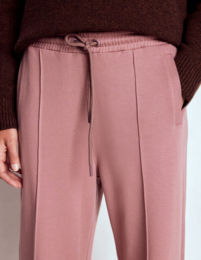 Wide Leg Joggers Blushing Rose