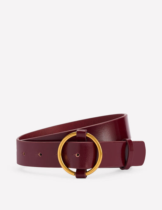 Heritage Classic Belt Oxblood