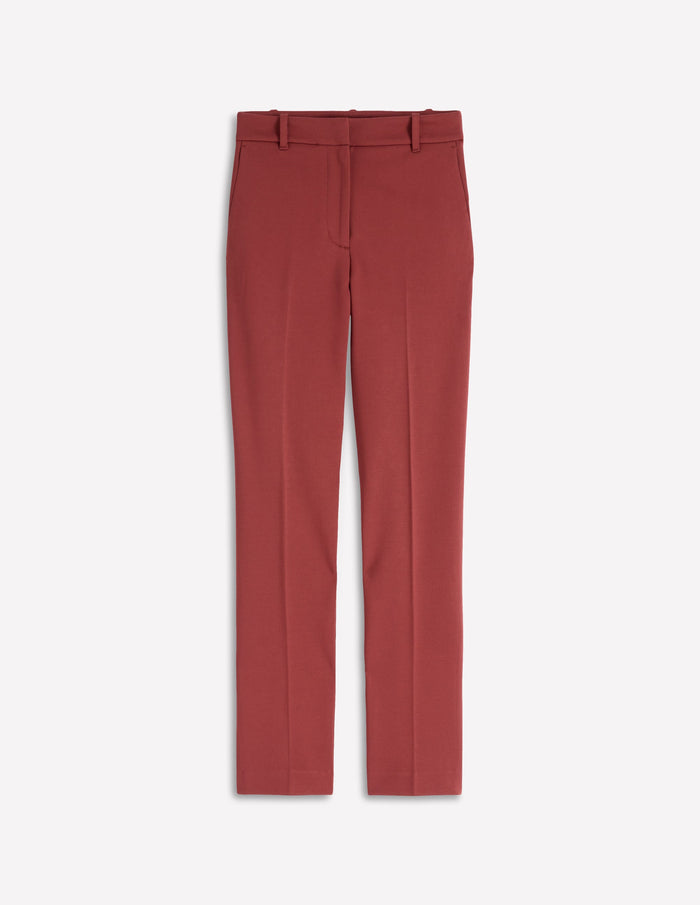 Highgate Ponte Pants Chestnut