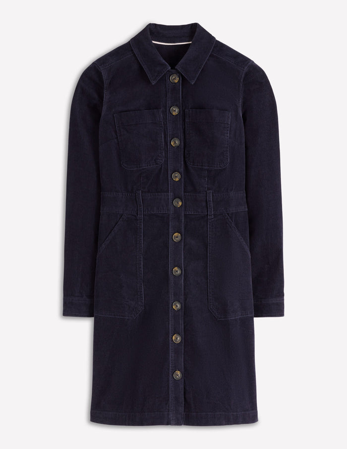 Amanda Cord Short Dress Navy