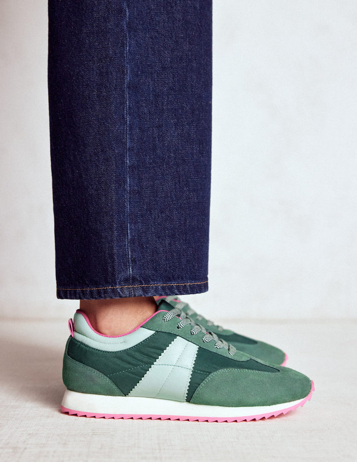 Retro Runner Trainer Green