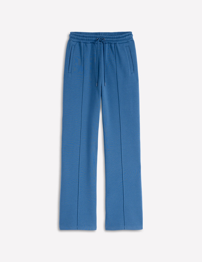 Wide Leg Joggers Tourmaline Blue